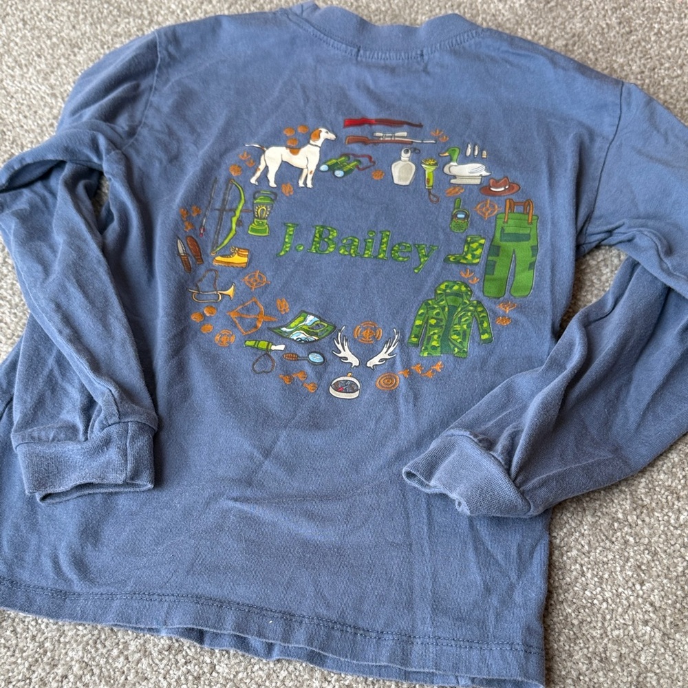 J.Bailey Kids Shirt Hunting Camo Size 6 Boy